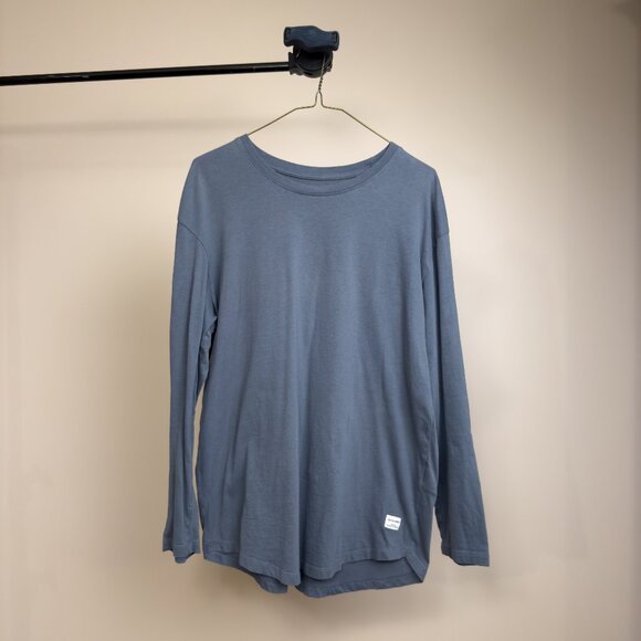 Jack & Jones Light Blue Long Sleeve T-Shirt (Medium) - Picture 1 of 4